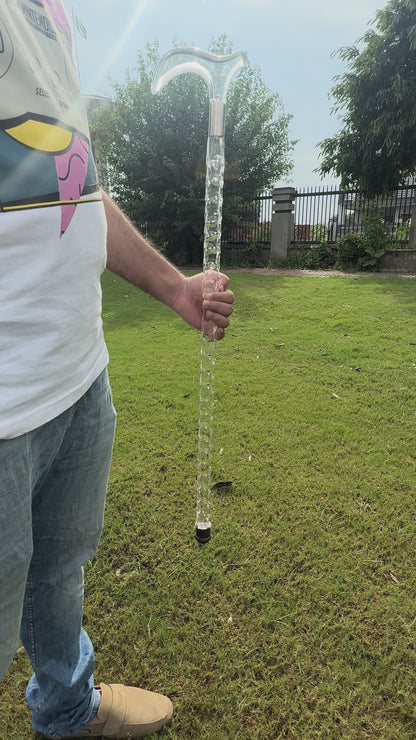 Crystal Stylish Walking Stick For Men & Women WCS-24